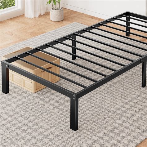 sturdy metal twin bed frames